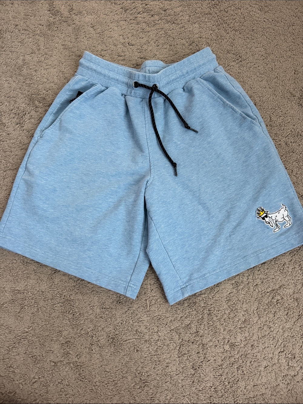 Men’s small blue Goat Shorts! Great condition
